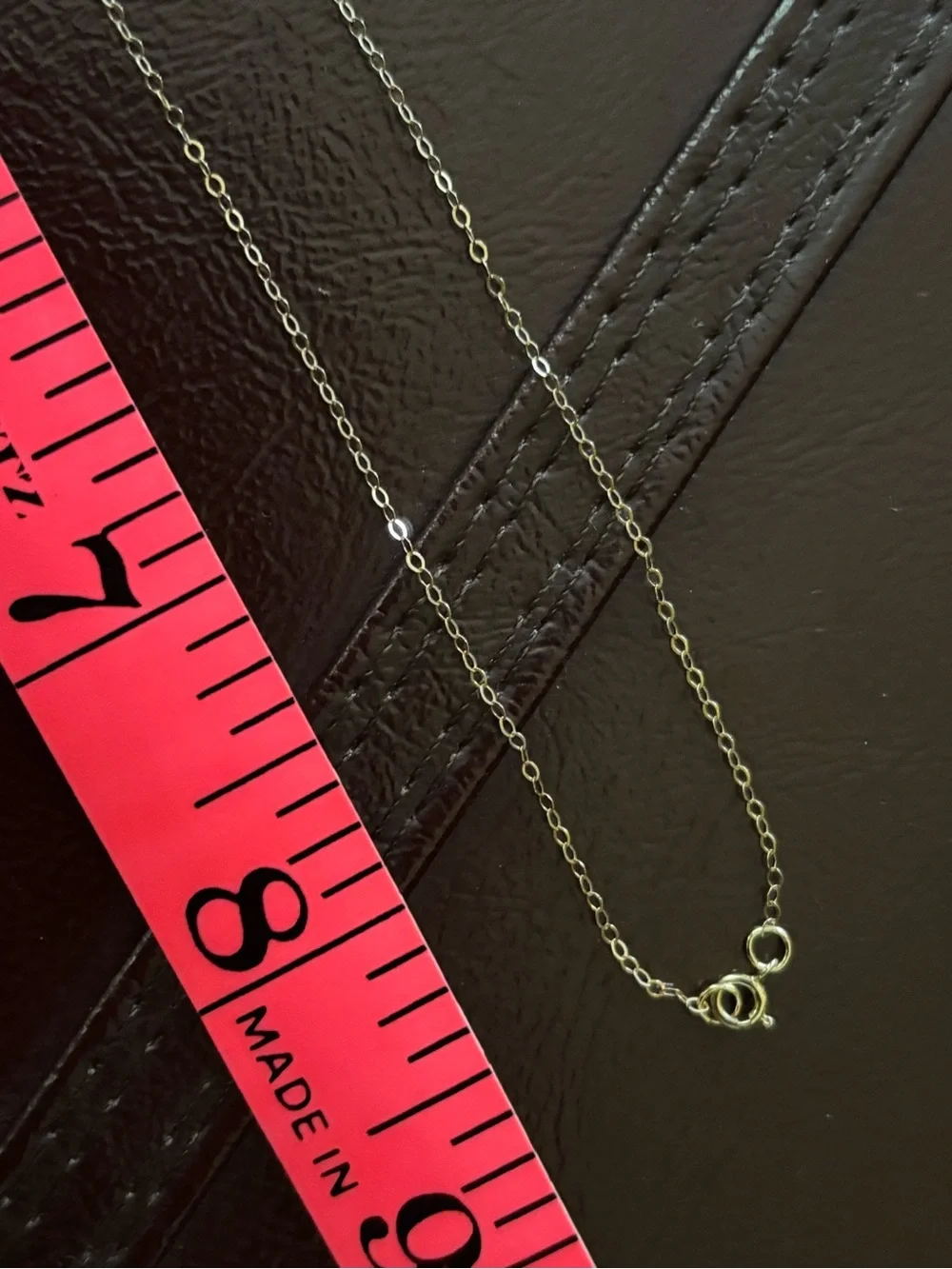 Delicate 10 KT Gold Chain Necklace